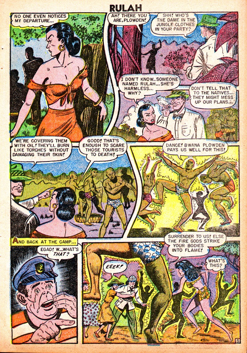 Read online Rulah - Jungle Goddess comic -  Issue #17 - 26