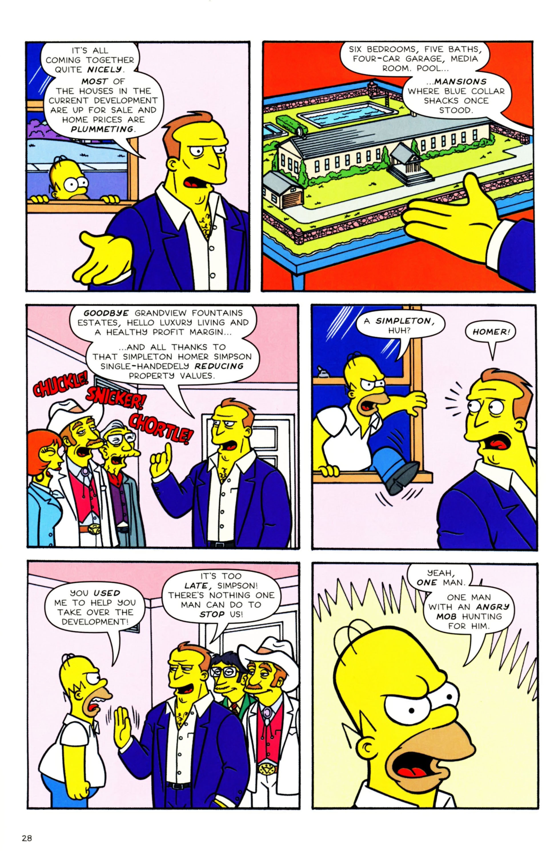 Read online Simpsons Comics comic -  Issue #158 - 24