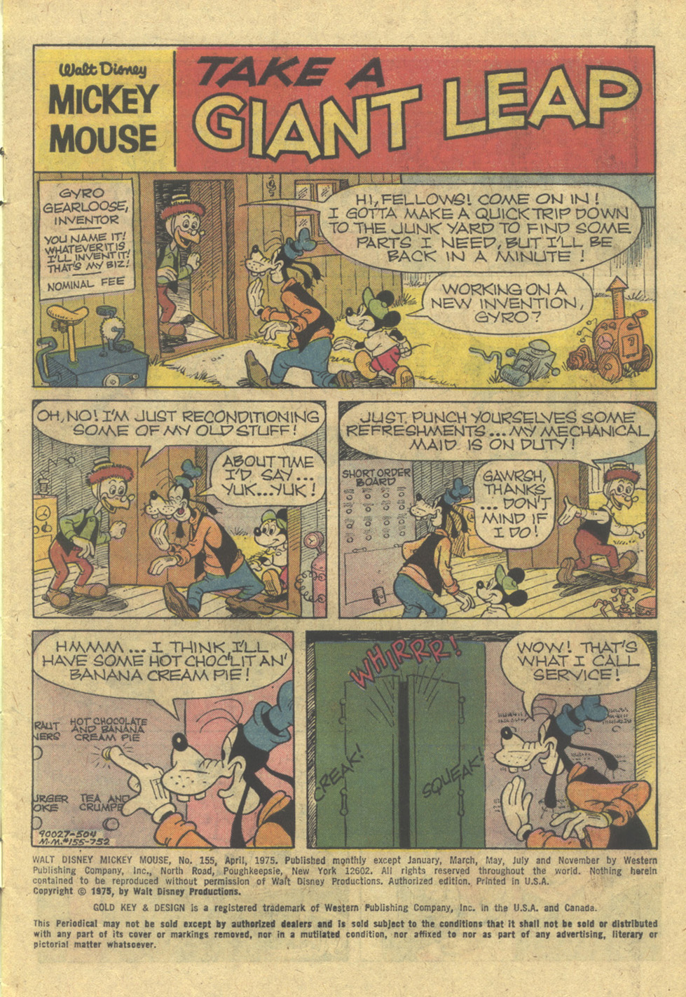 Read online Walt Disney's Mickey Mouse comic -  Issue #155 - 3