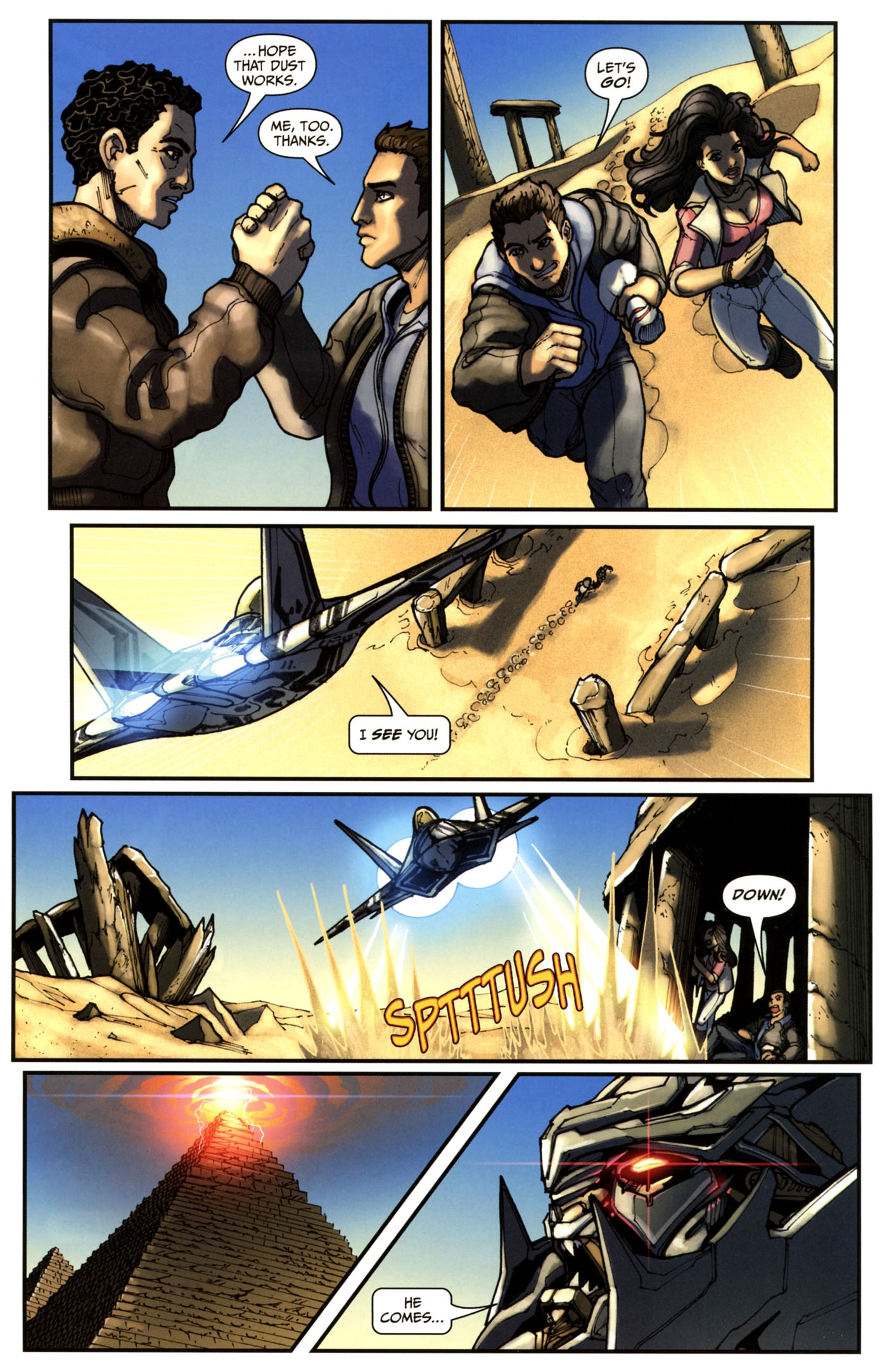Read online Transformers: Revenge of the Fallen — Official Movie Adaptation comic -  Issue #3 - 24