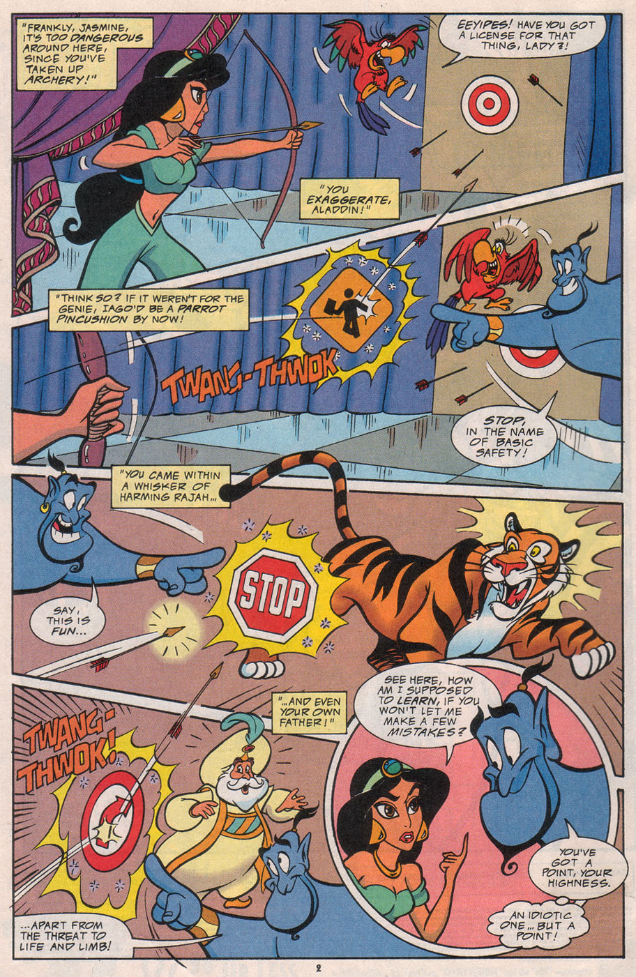 Read online Disney's Aladdin comic -  Issue #9 - 4