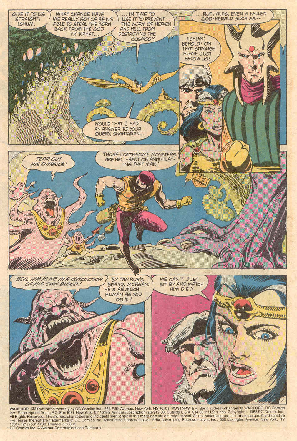 Read online Warlord (1976) comic -  Issue #133 - 2