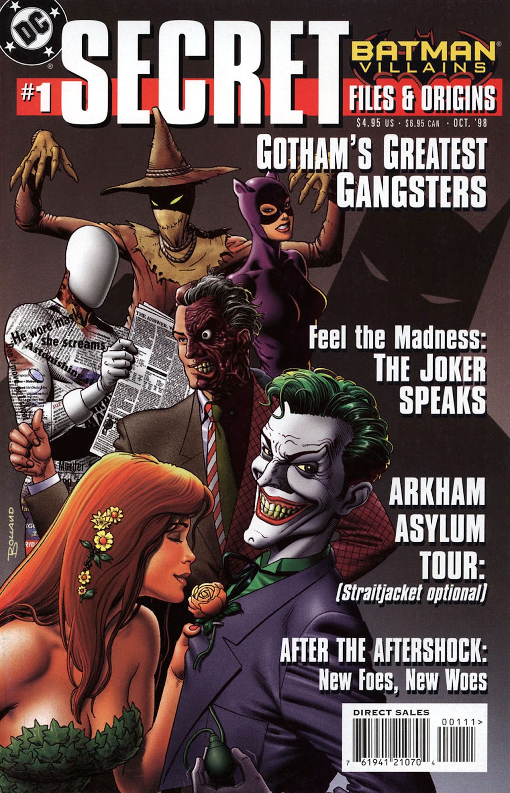 Batman Villains Secret Files issue Full - Page 1