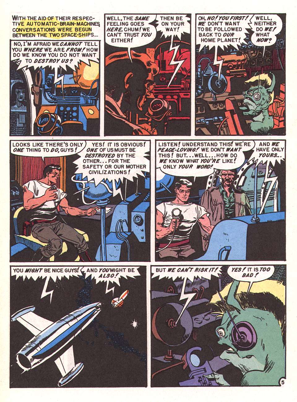 Read online Weird Fantasy (1950) comic -  Issue #5 - 22
