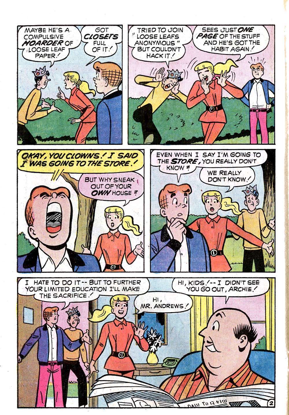 Read online Archie (1960) comic -  Issue #236 - 14