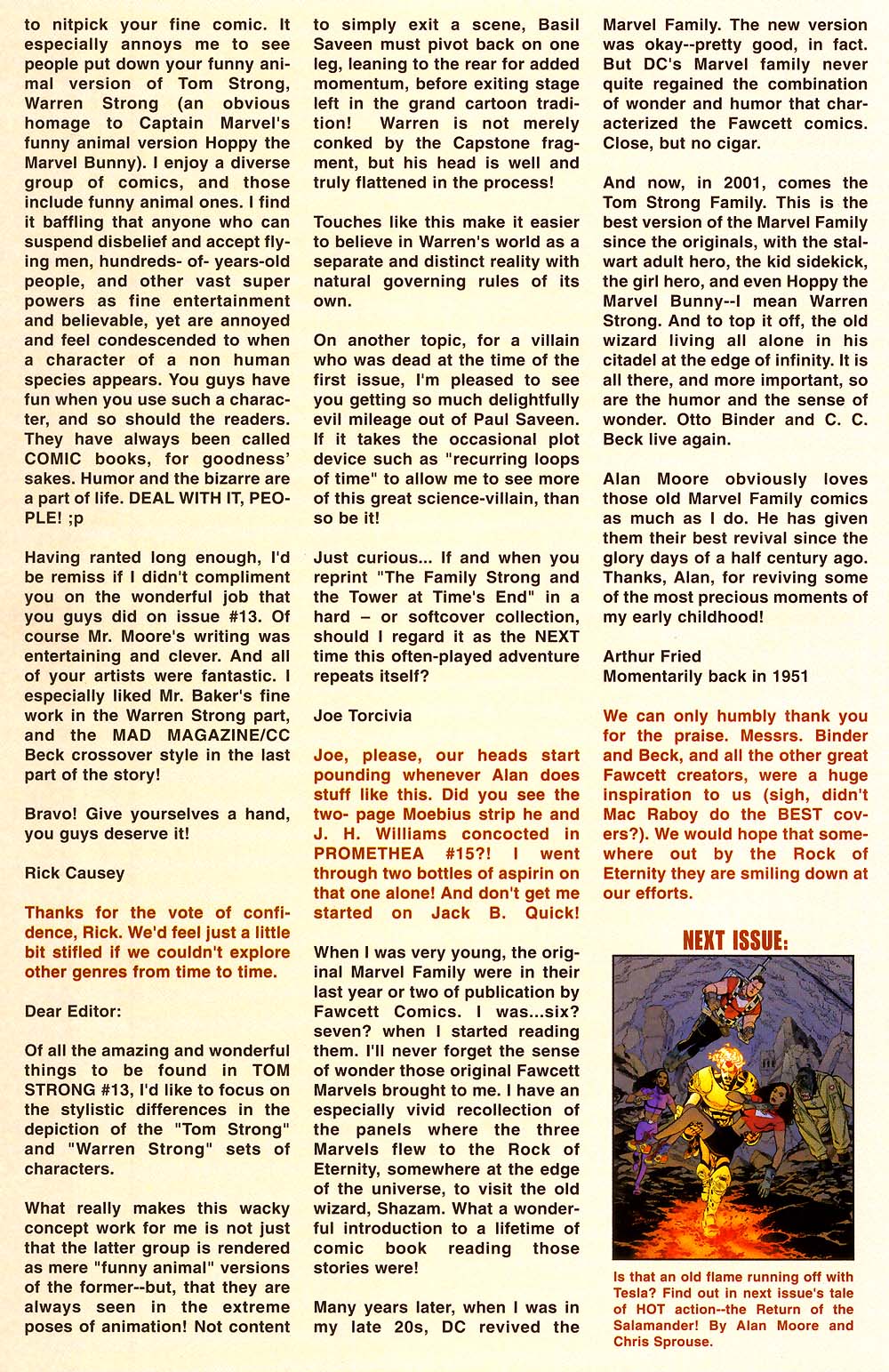Read online Tom Strong comic -  Issue #14 - 27