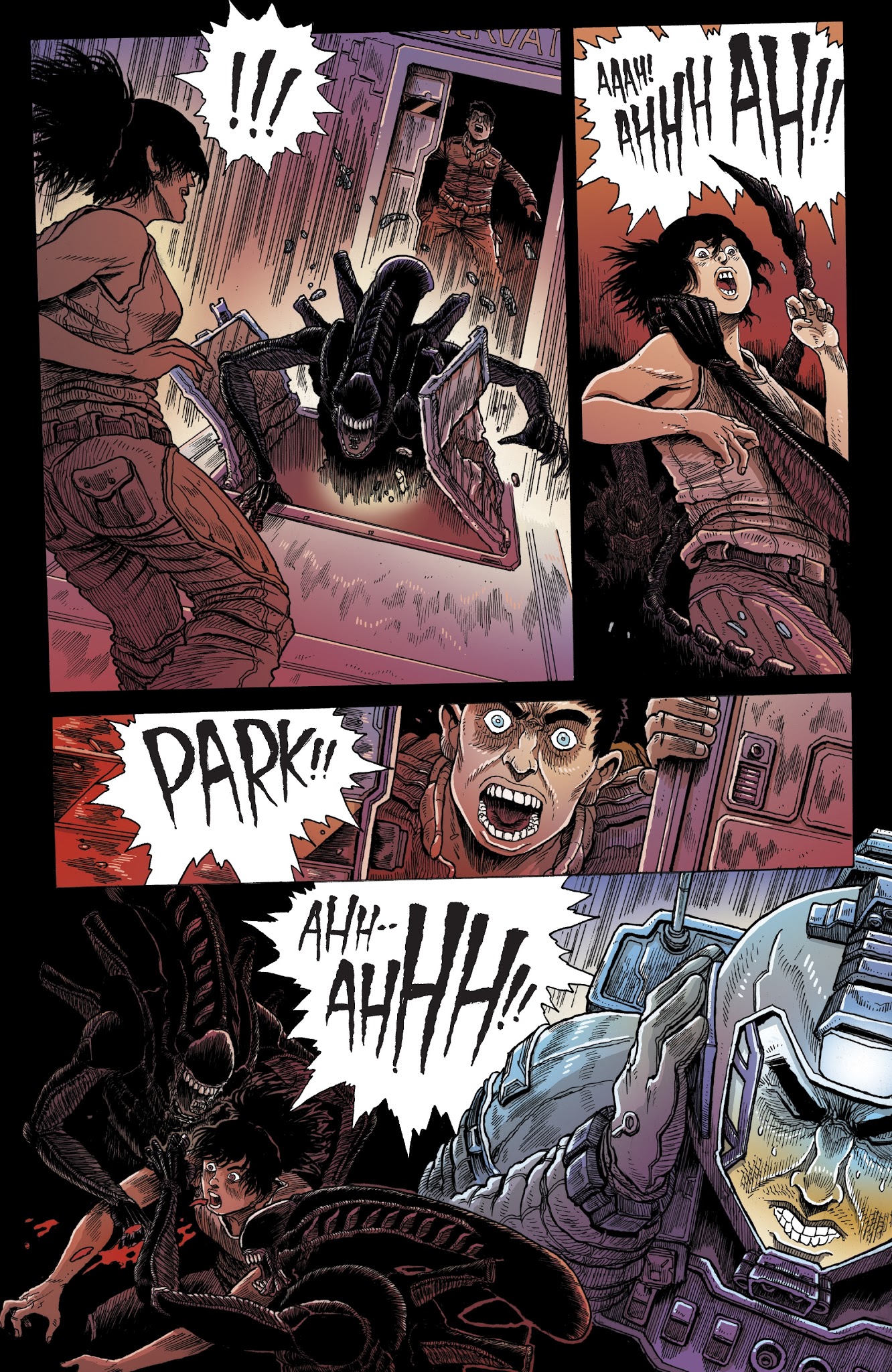 Read online Aliens: Dead Orbit comic -  Issue #4 - 11