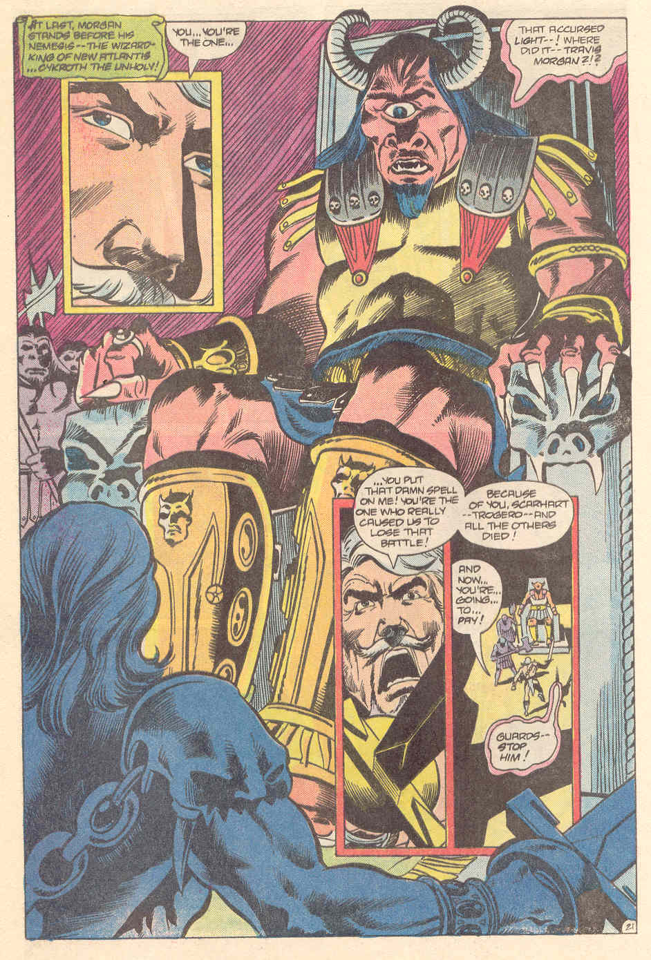 Read online Warlord (1976) comic -  Issue #98 - 21