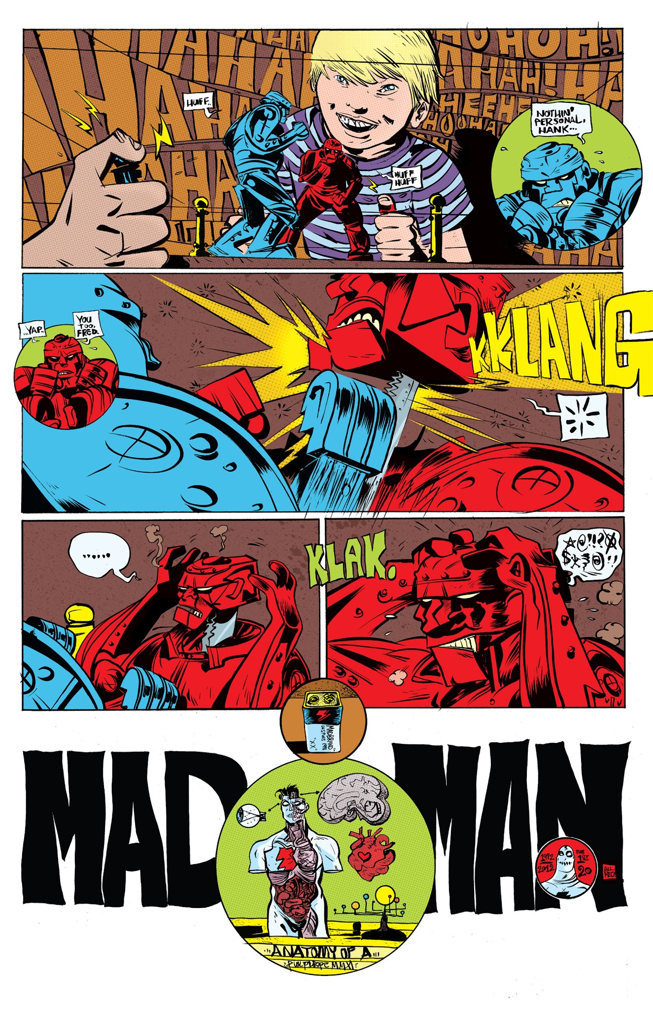 Read online Madman 20th Anniversary Monster! comic -  Issue # TPB - 41