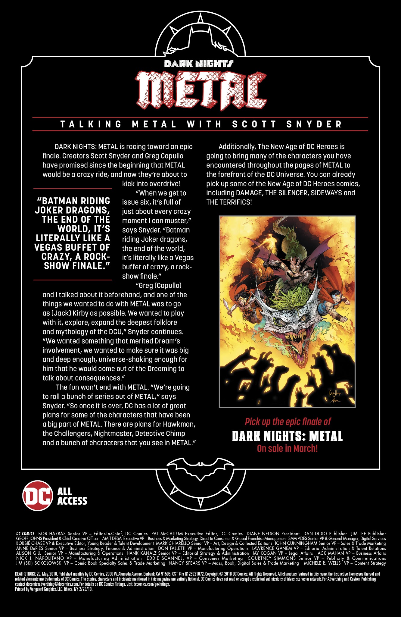 Read online Deathstroke (2016) comic -  Issue #29 - 32