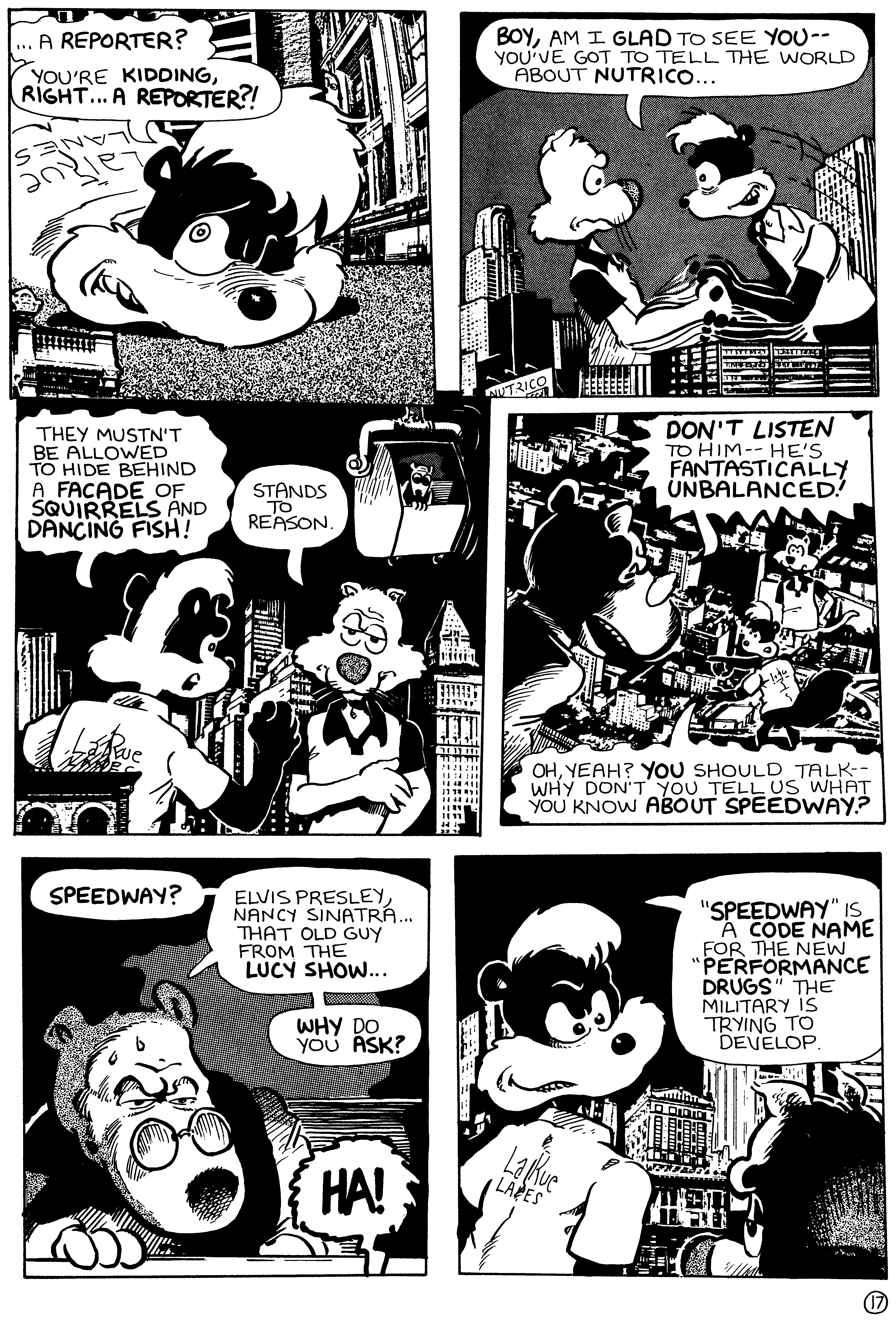 Read online Critters comic -  Issue #46 - 19