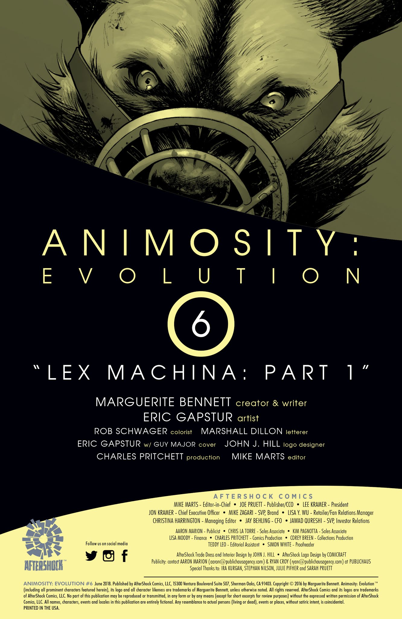 Read online Animosity: Evolution comic -  Issue #6 - 2