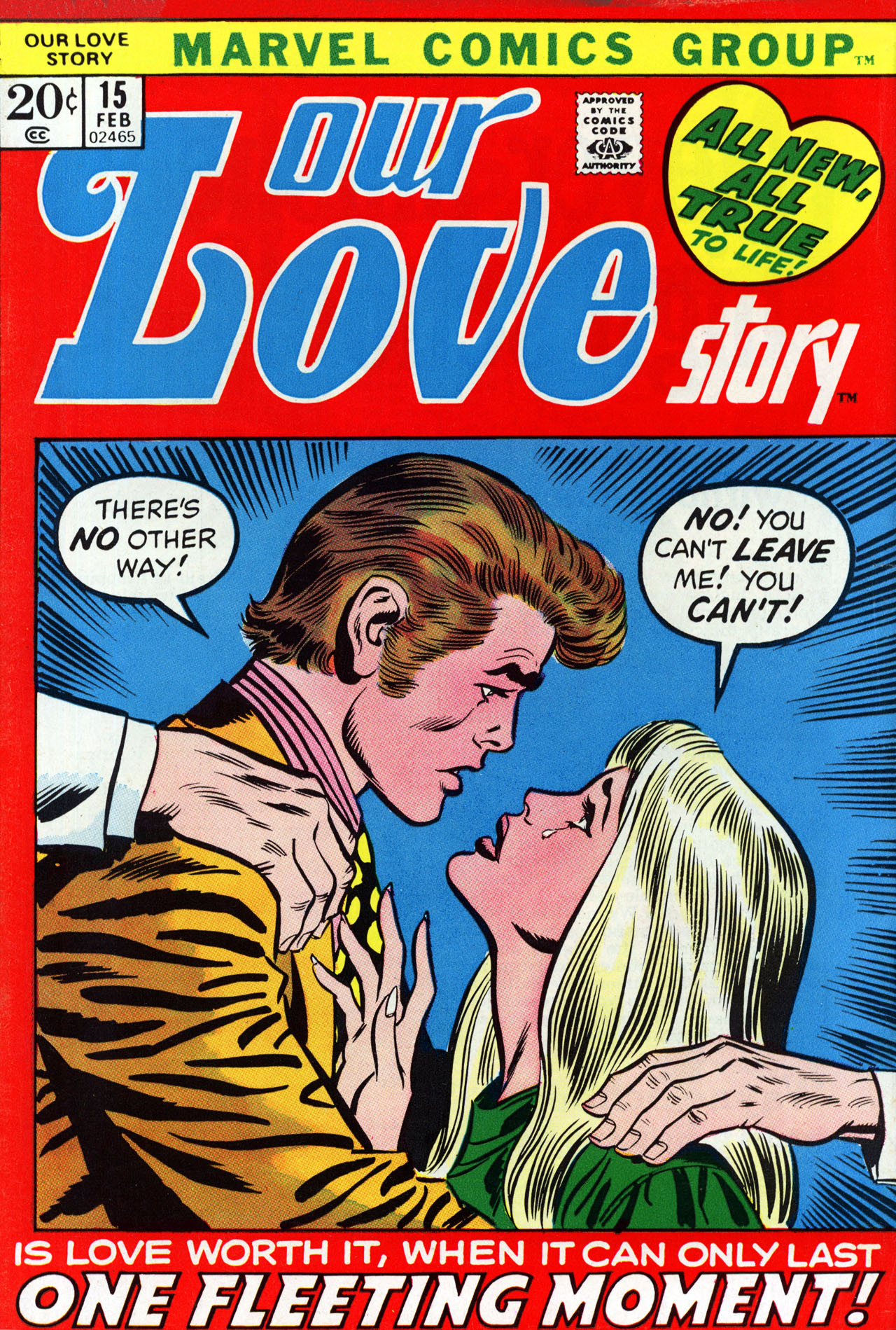 Read online Our Love Story comic -  Issue #15 - 1