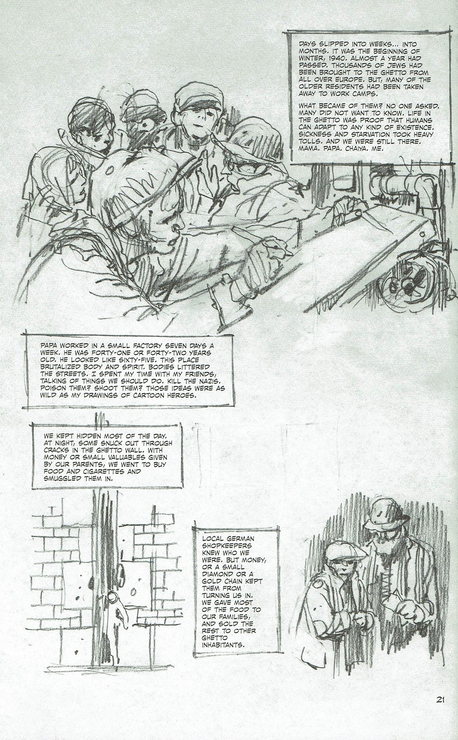 Read online Yossel: April 19, 1943 comic -  Issue # TPB - 30