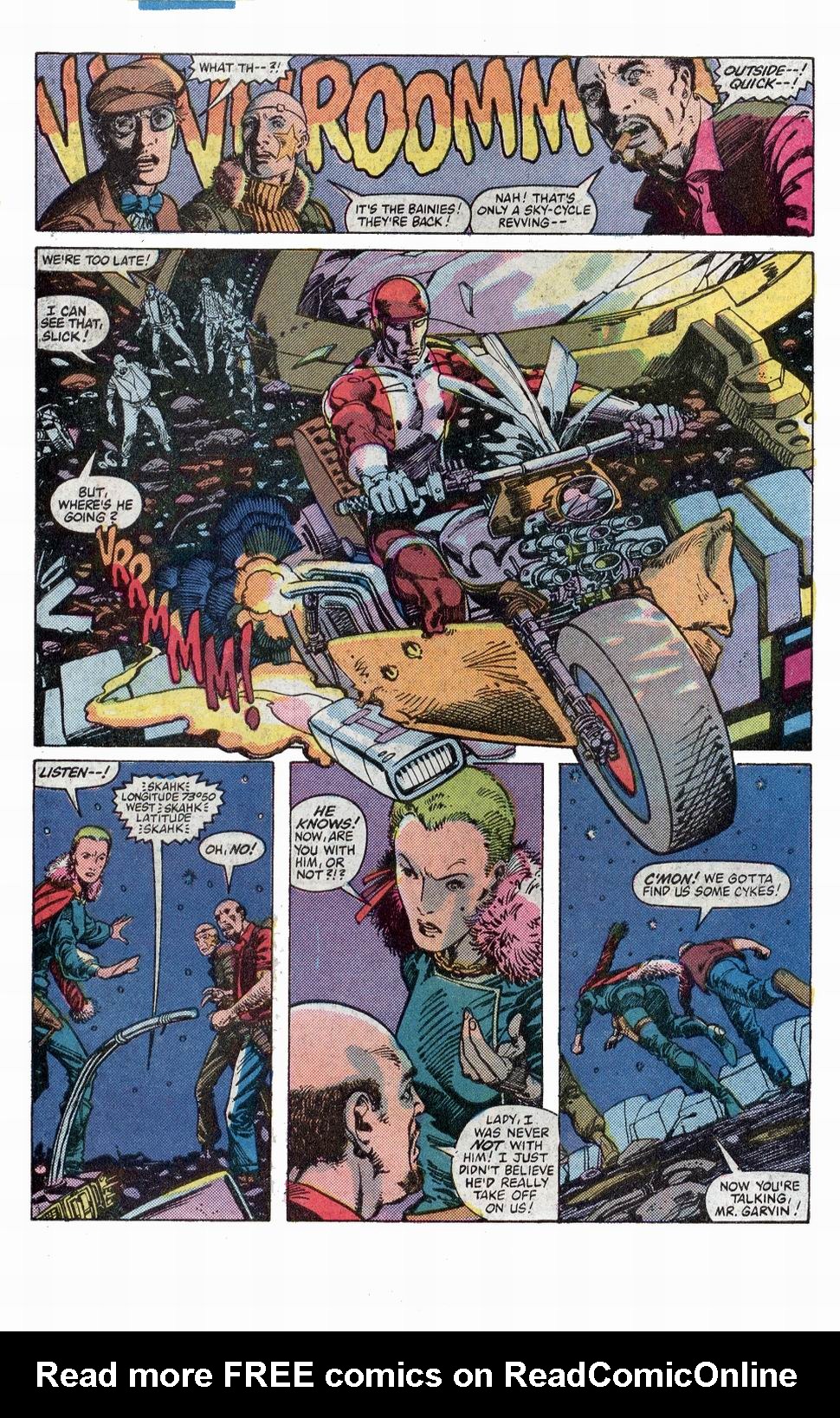 Read online Machine Man (1984) comic -  Issue #4 - 5