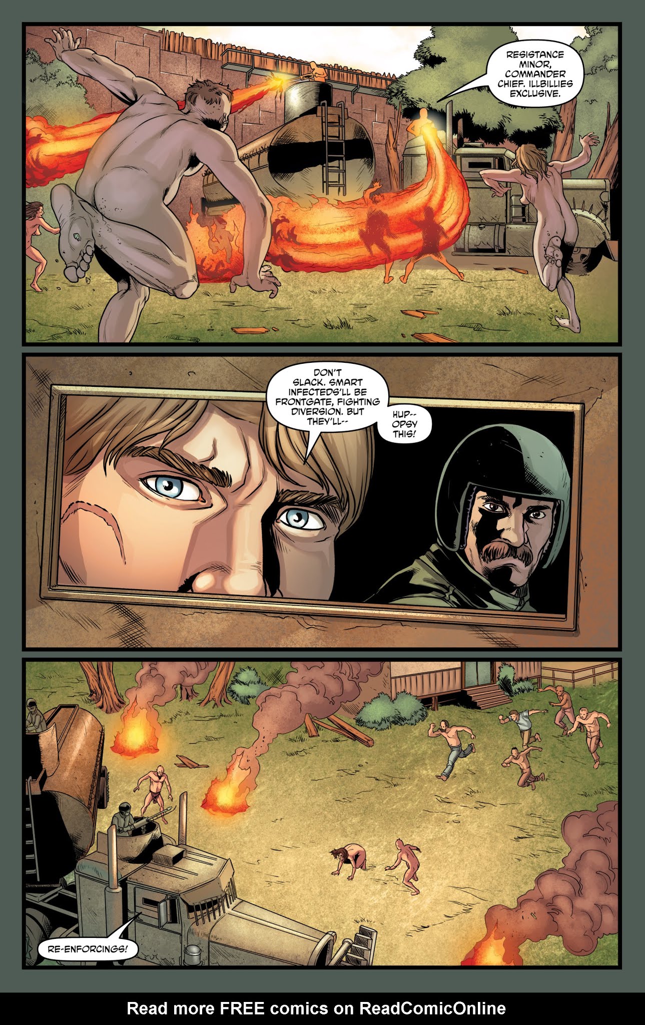 Read online Crossed Plus One Hundred: Mimic comic -  Issue #6 - 7