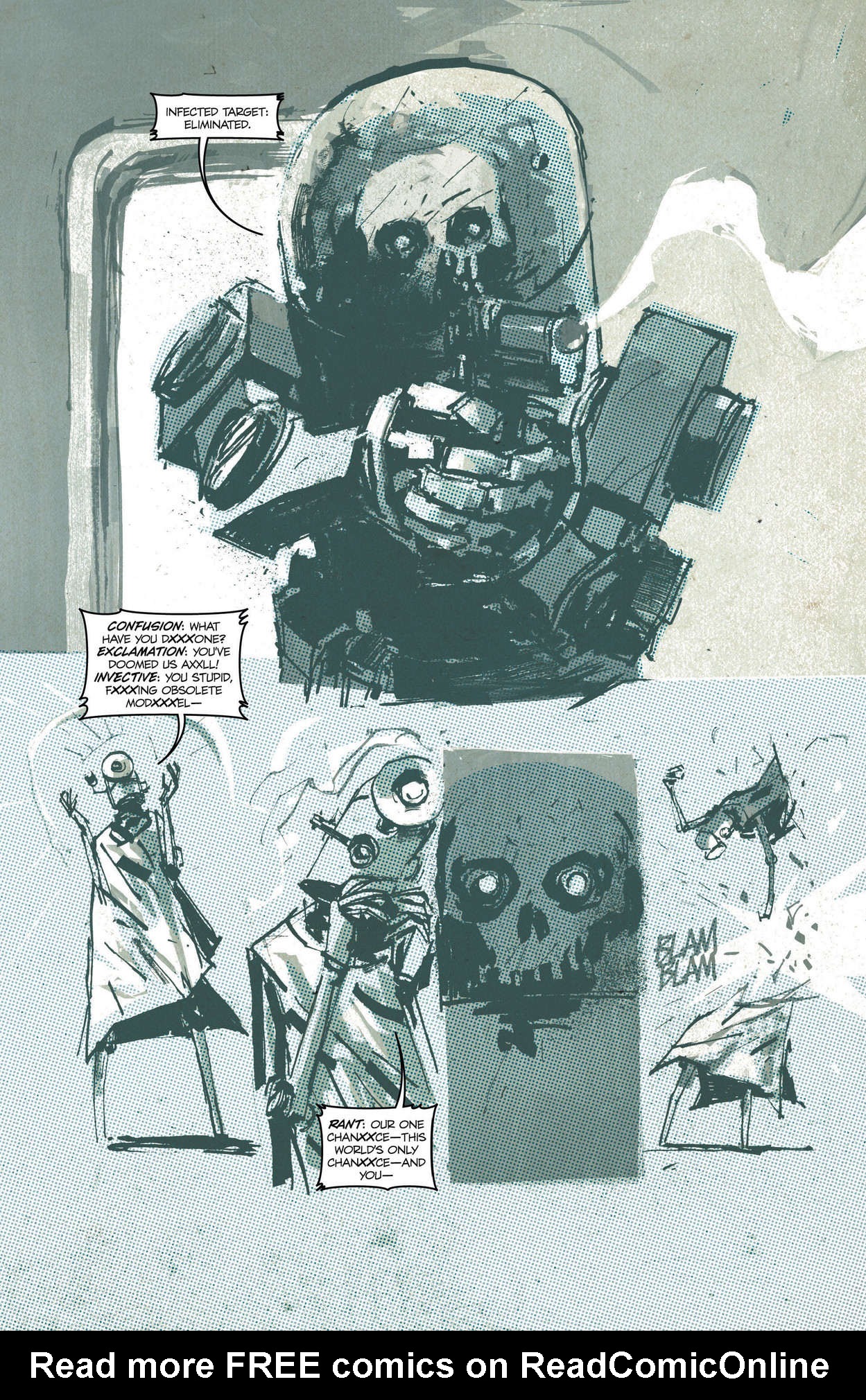 Read online ZVRC: Zombies Vs. Robots Classic comic -  Issue #2 - 35