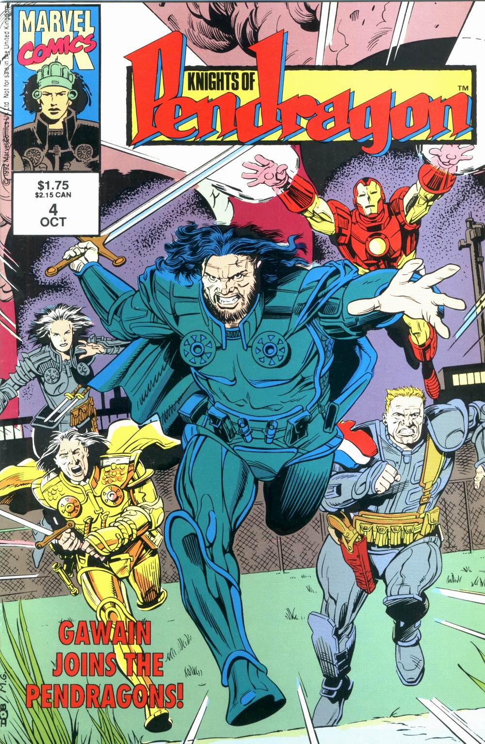 Read online Knights of Pendragon comic -  Issue #4 - 1