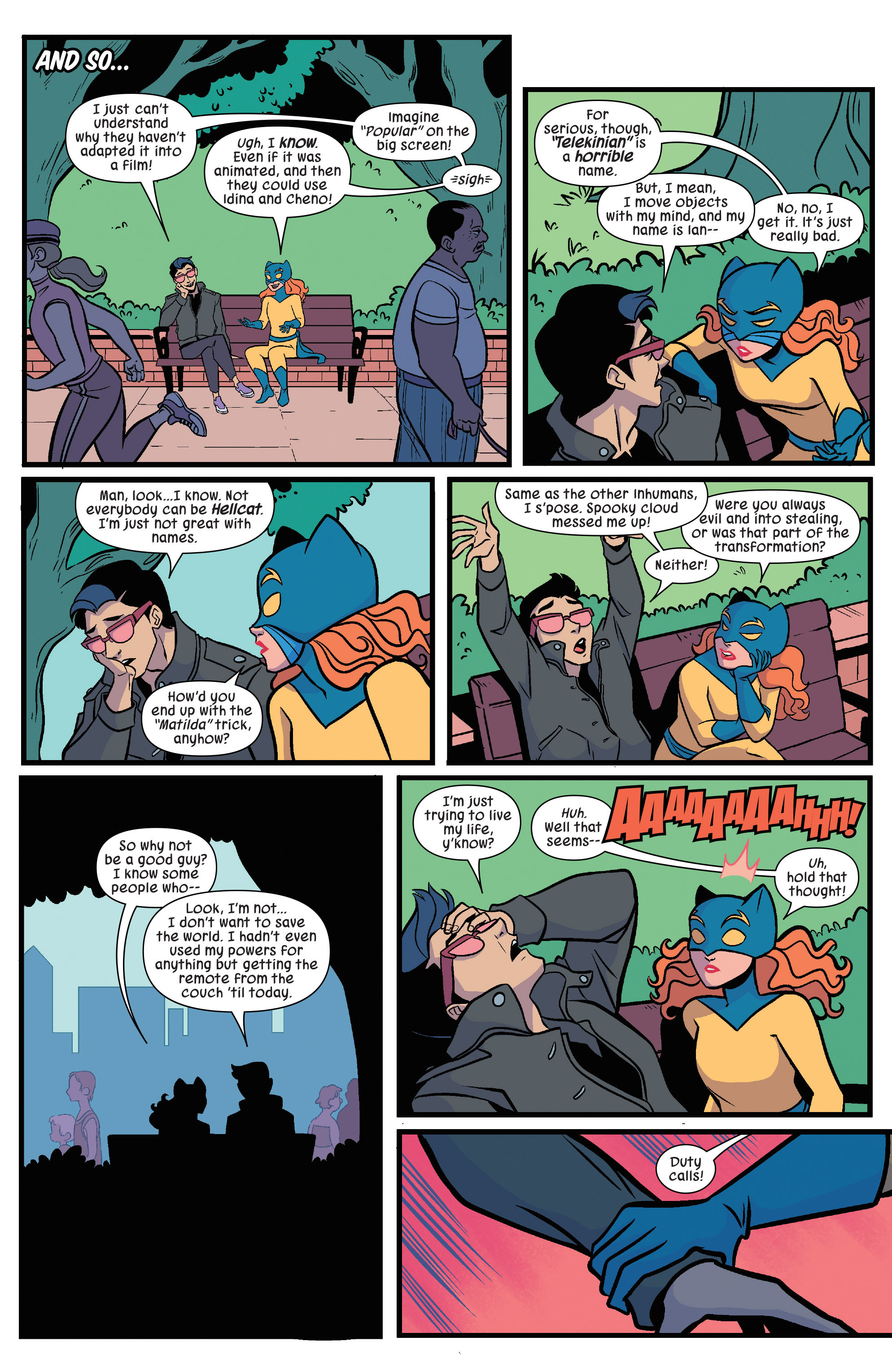 Read online Patsy Walker, A.K.A. Hellcat! comic -  Issue #1 - 6
