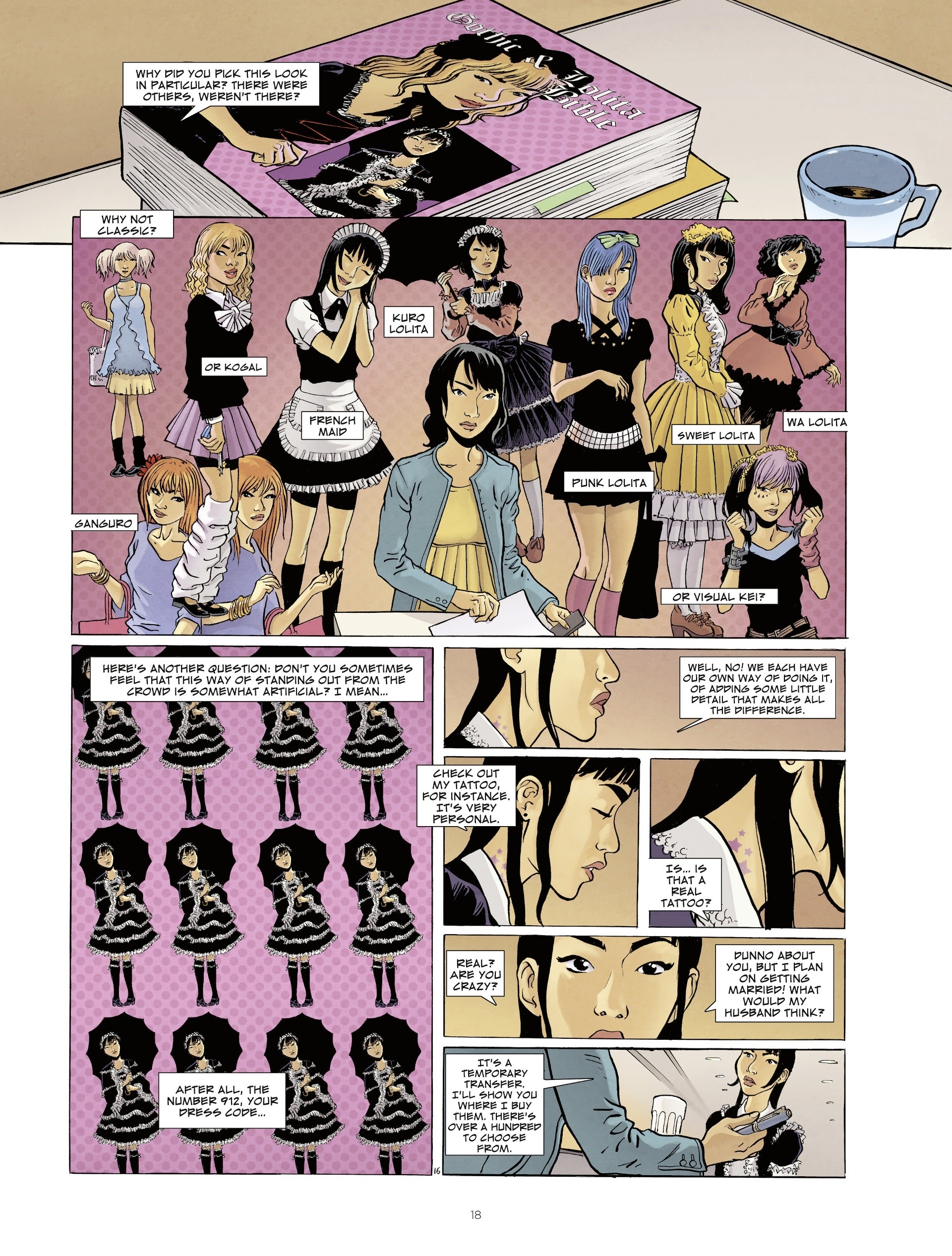 Read online Otaku Blue comic -  Issue #1 - 18