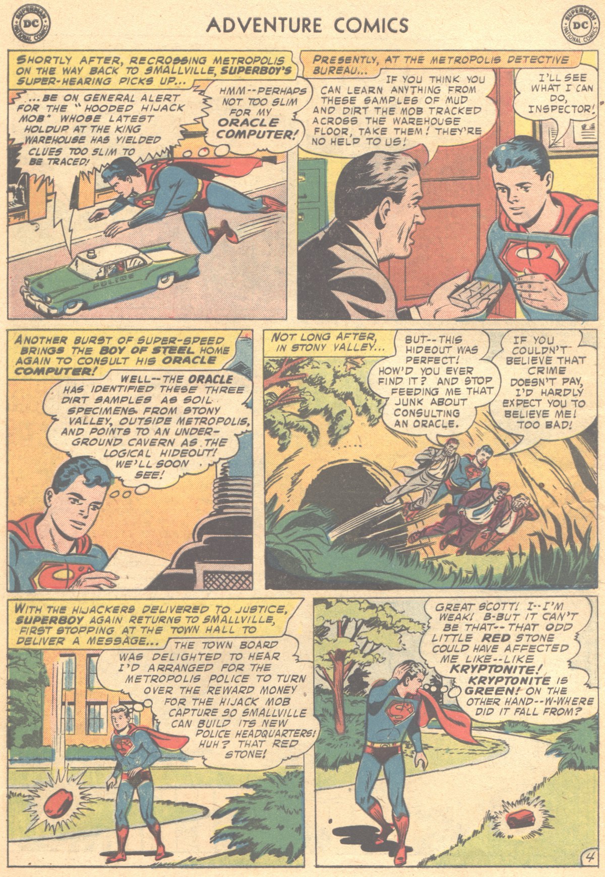Read online Adventure Comics (1938) comic -  Issue #252 - 6