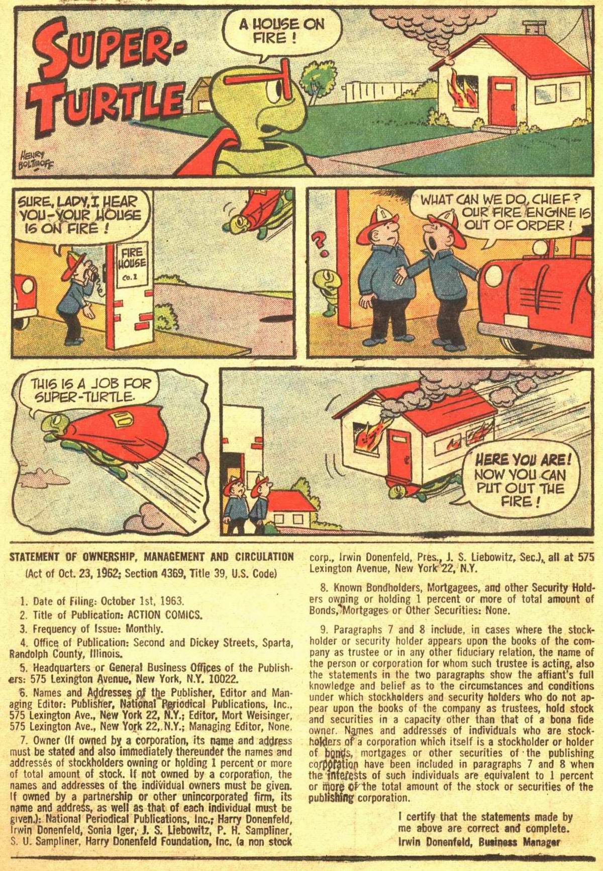 Read online Action Comics (1938) comic -  Issue #309 - 18