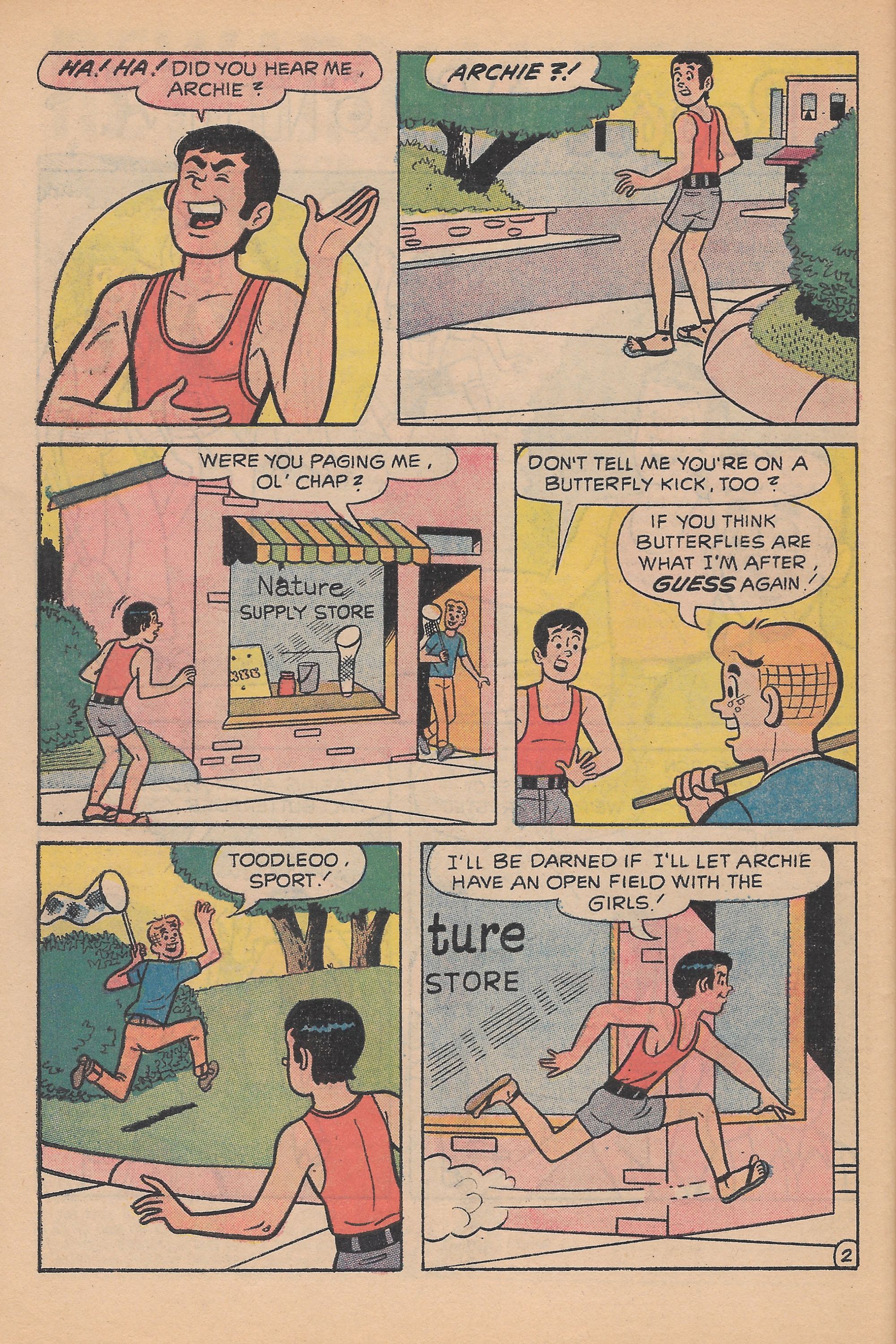 Read online Reggie and Me (1966) comic -  Issue #65 - 46