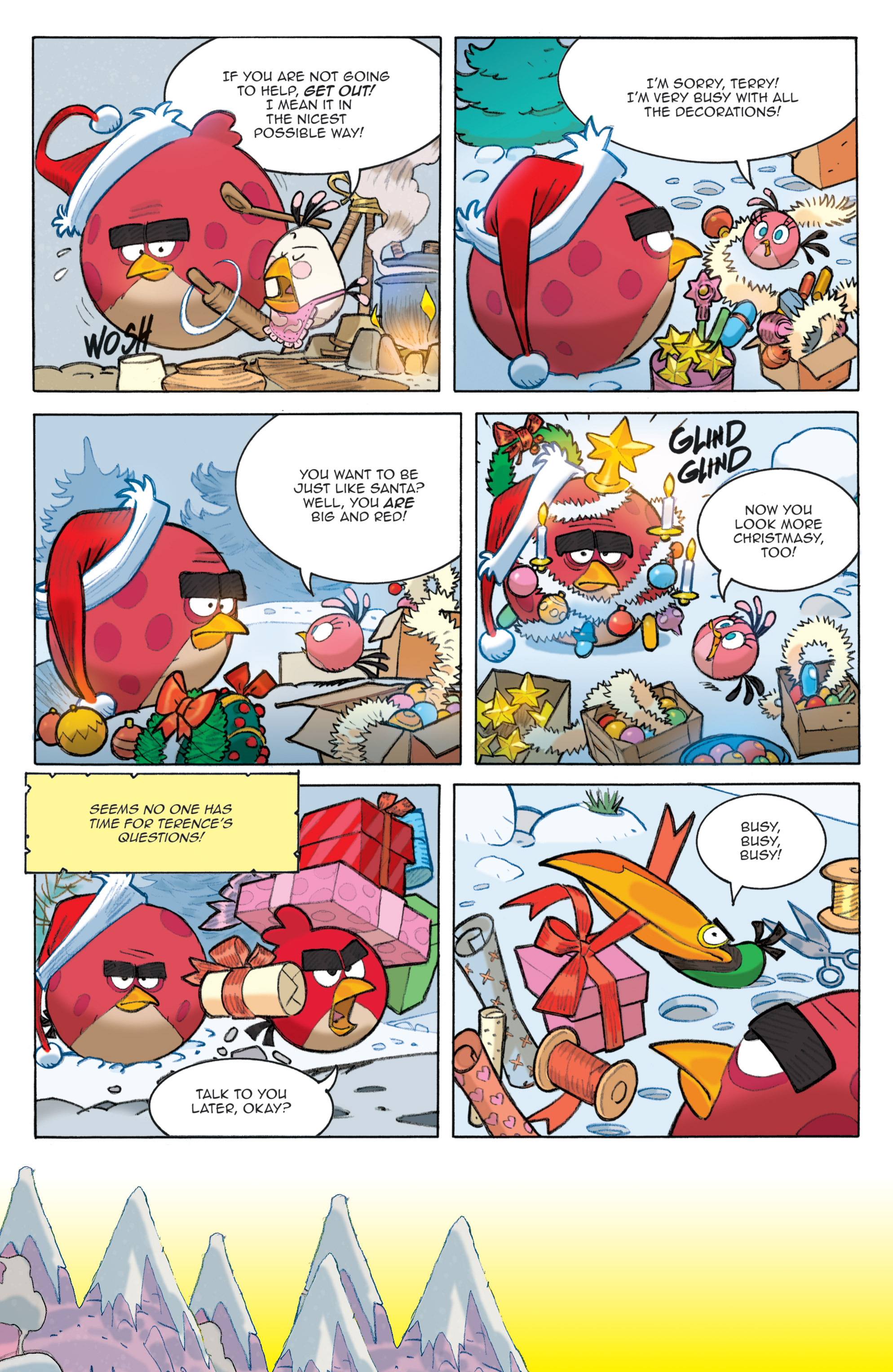 Read online Angry Birds Comics (2014) comic -  Issue # _Holiday Special - 9