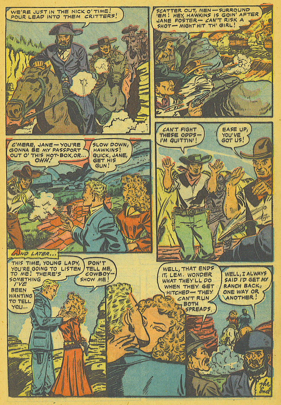 Read online Cowgirl Romances (1950) comic -  Issue #8 - 11