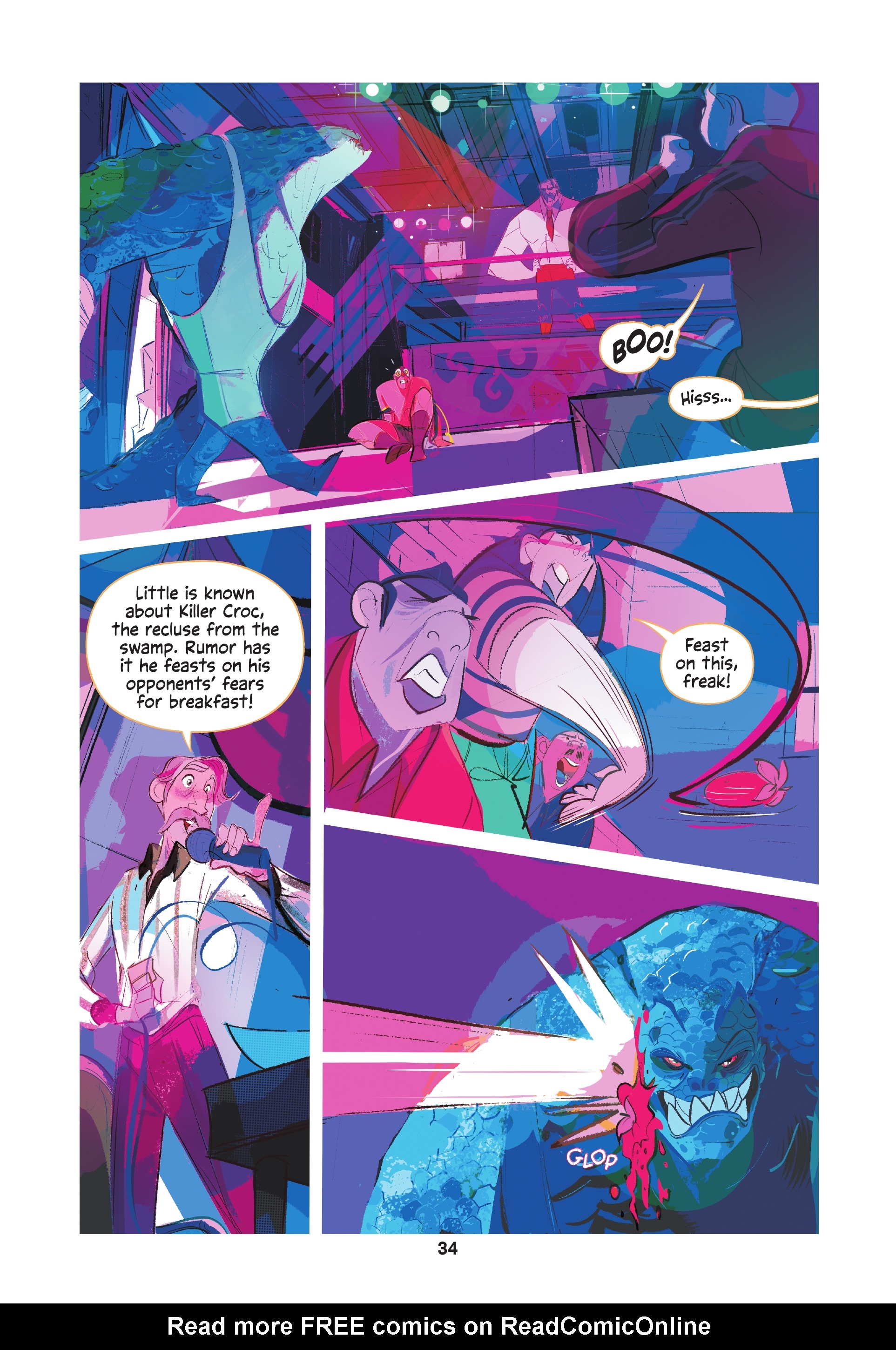 Read online My Buddy, Killer Croc comic -  Issue # TPB (Part 1) - 31