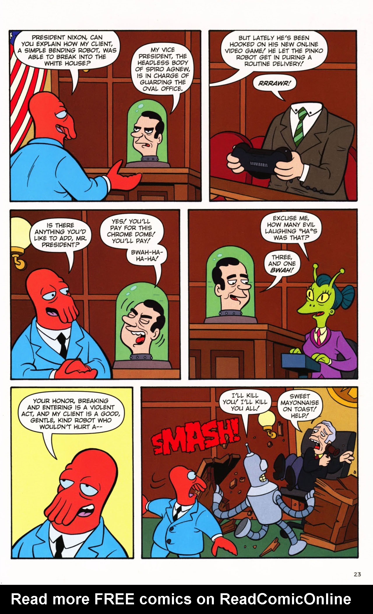 Read online Futurama Comics comic -  Issue #48 - 19