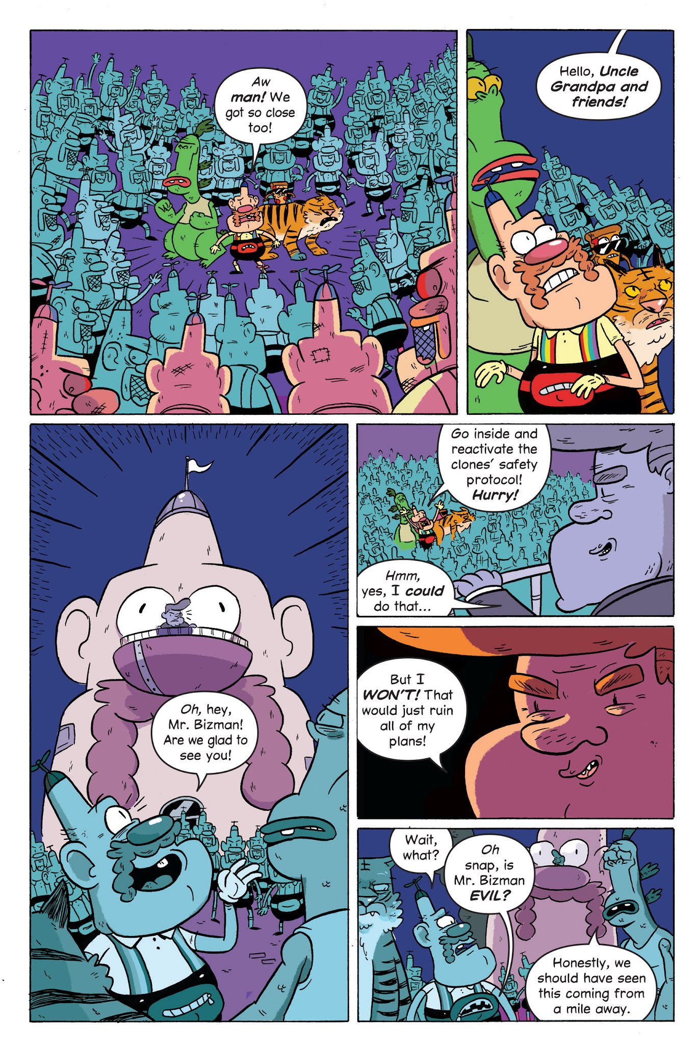 Read online Uncle Grandpa in Uncle Grandpaland comic -  Issue # TPB - 98