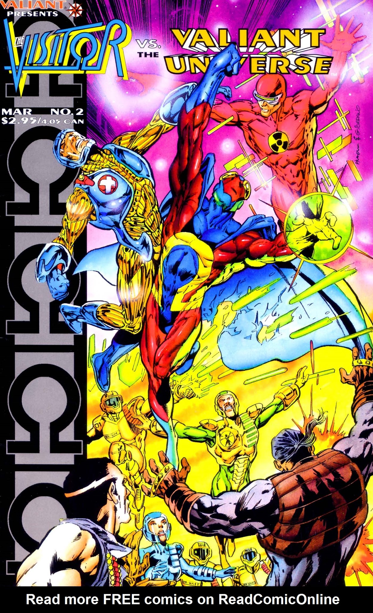Read online The Visitor vs. the Valiant Universe comic -  Issue #2 - 1