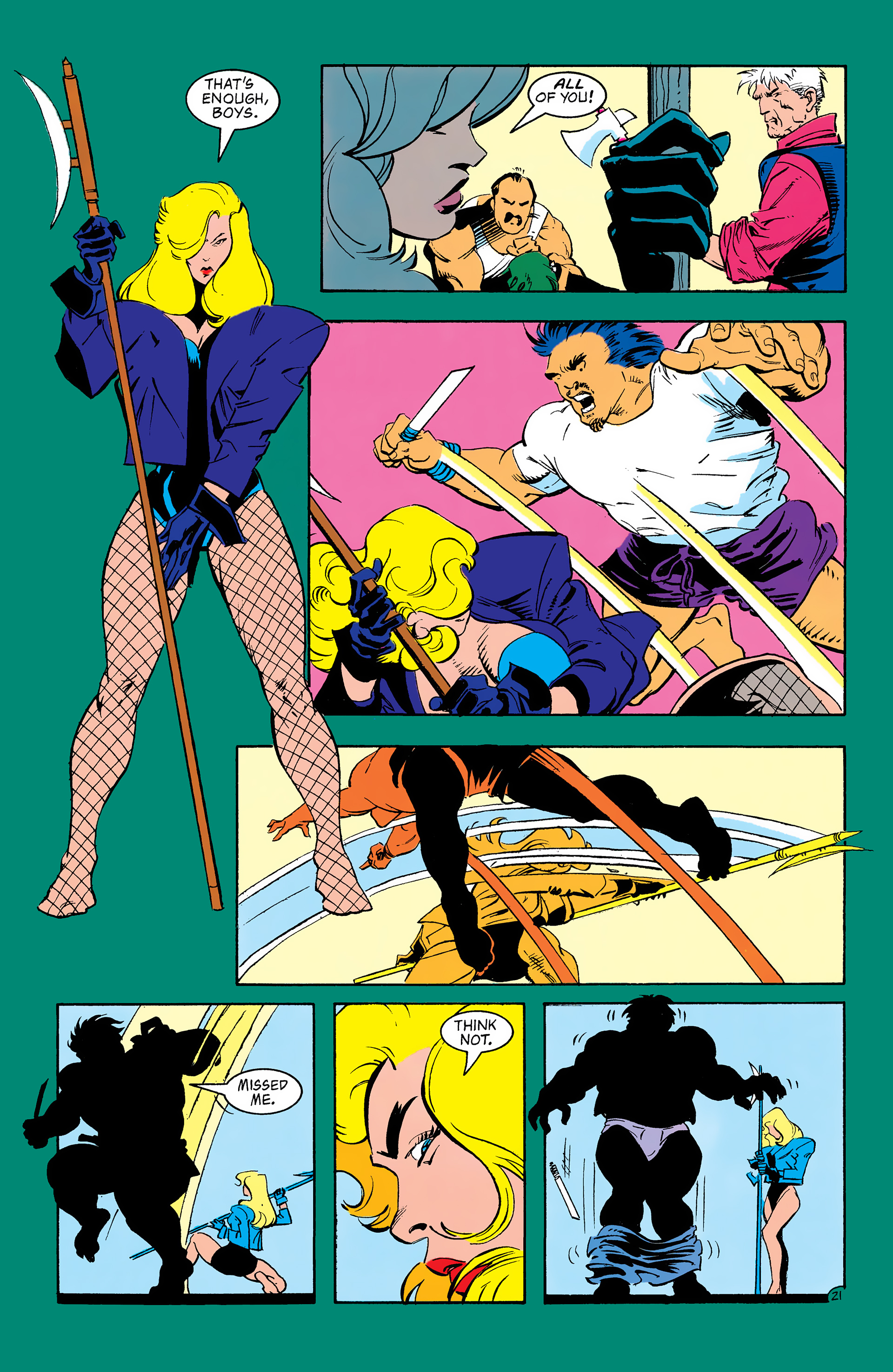Read online Black Canary (1993) comic -  Issue #4 - 22