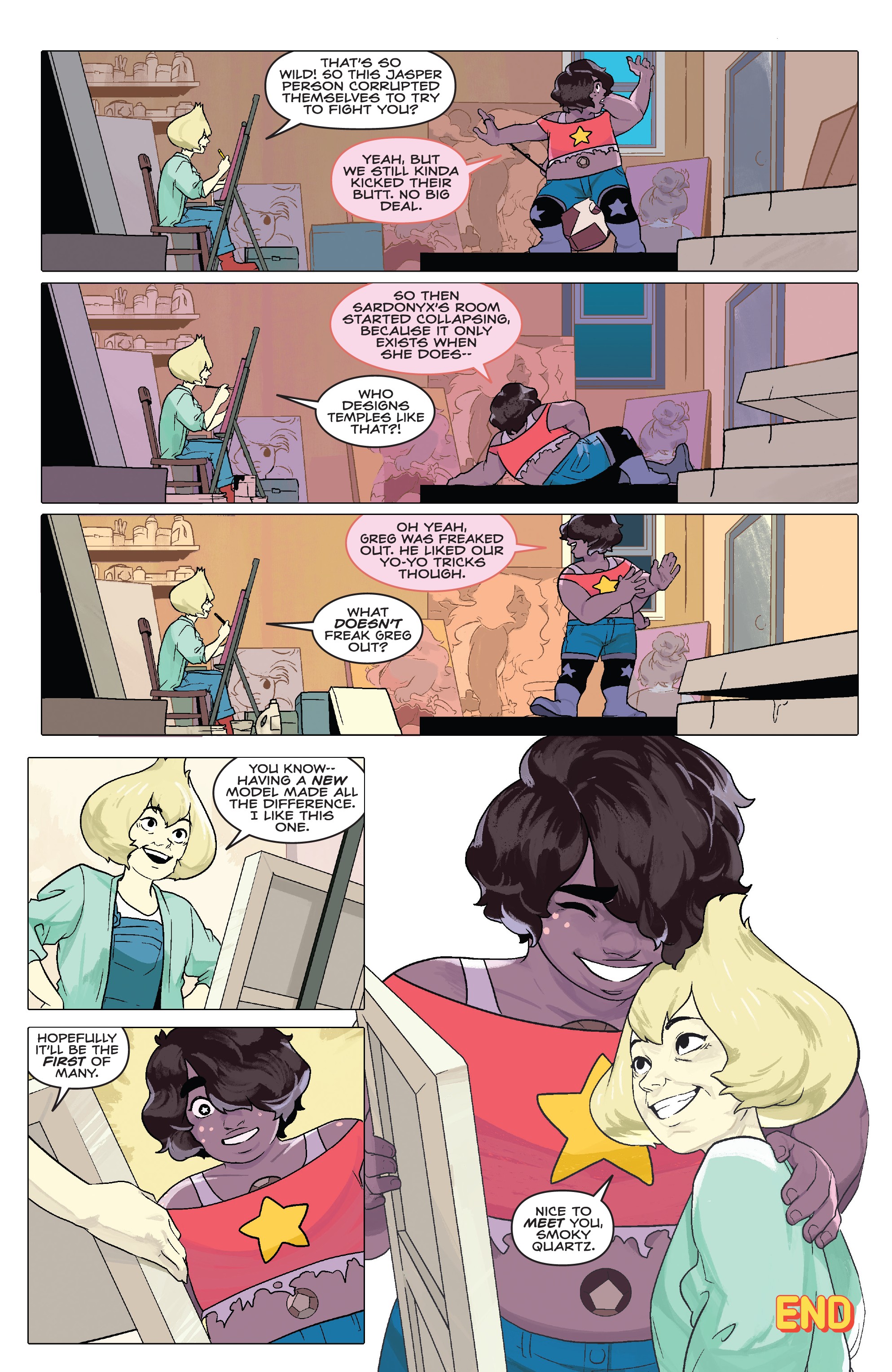 Read online Steven Universe: Fusion Frenzy comic -  Issue # Full - 25