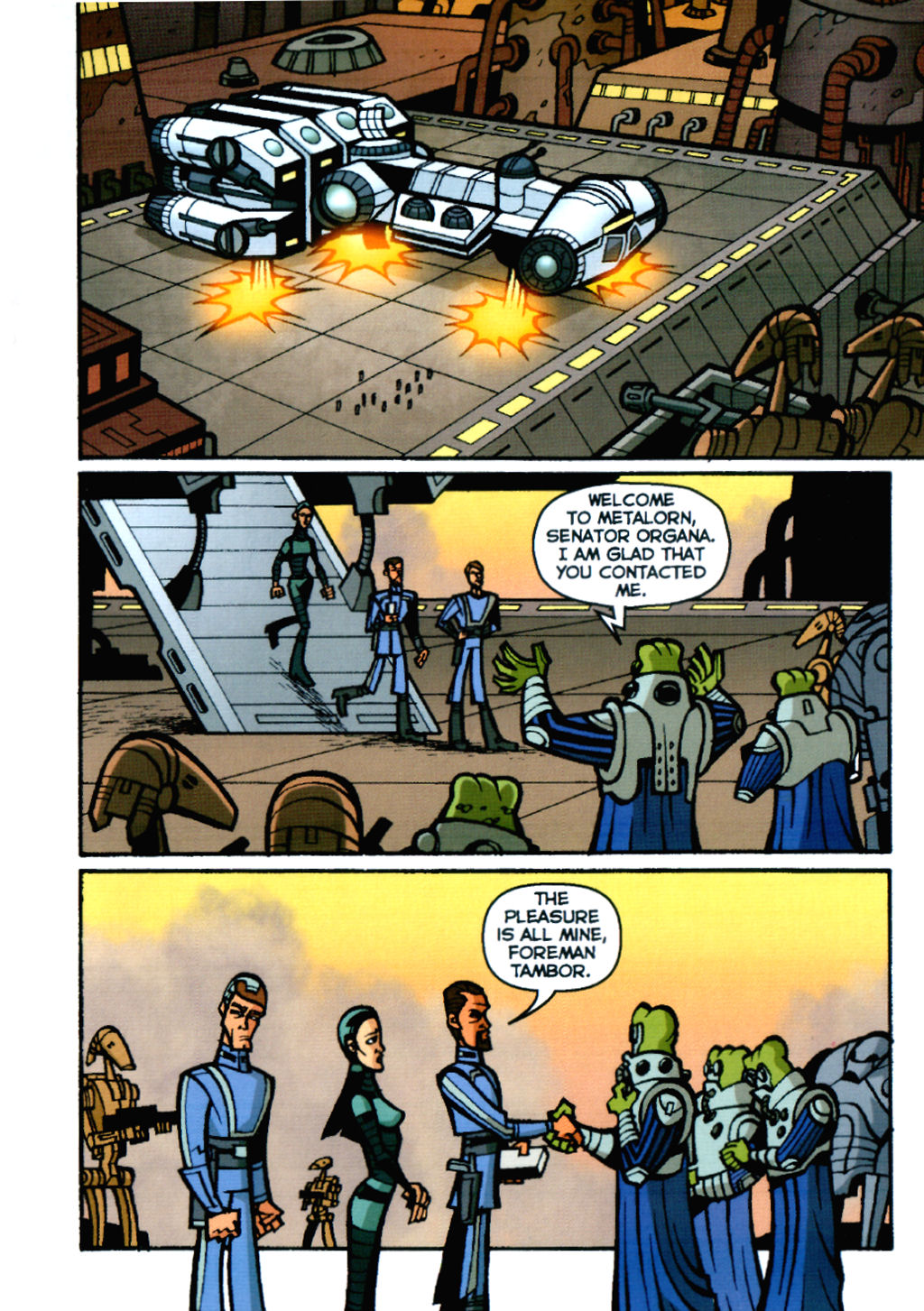 Read online Star Wars: Clone Wars Adventures comic -  Issue # TPB 5 - 37