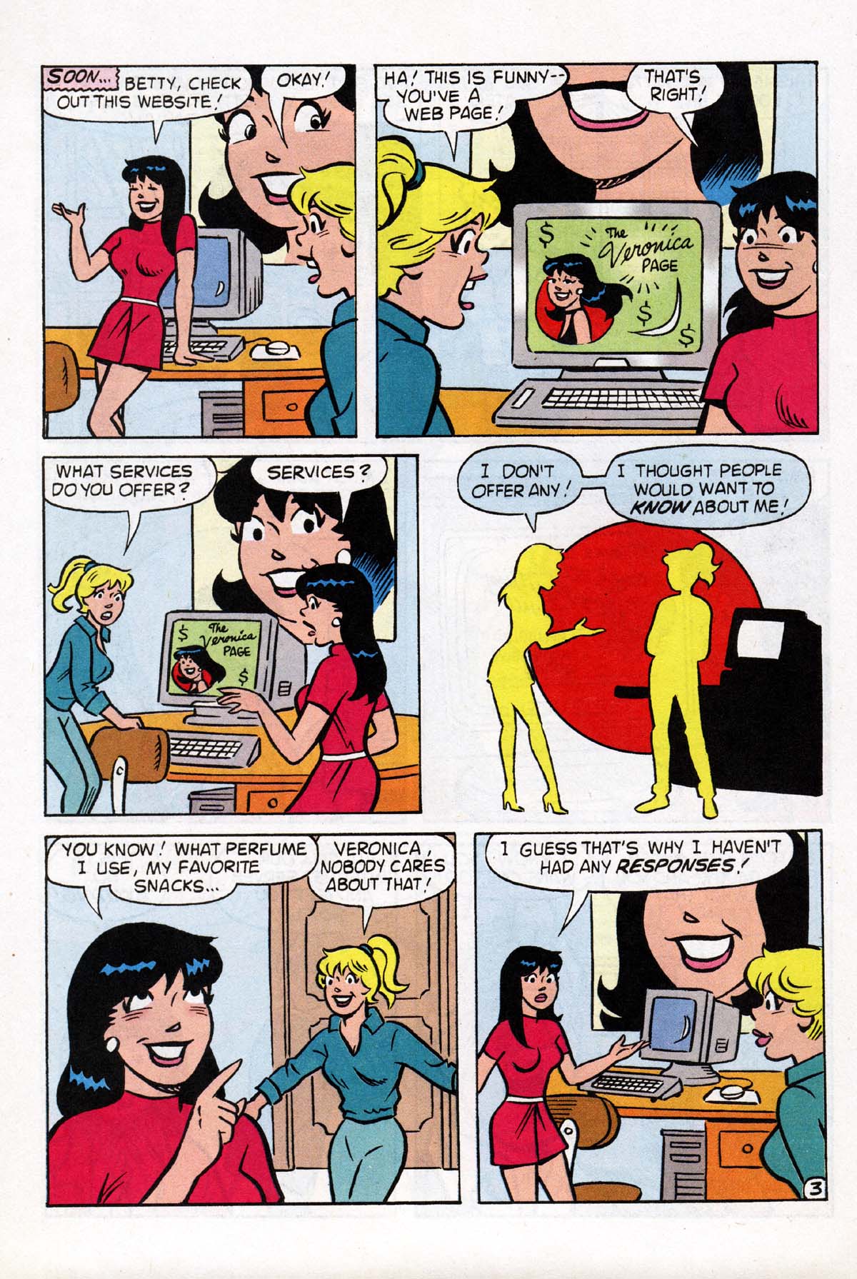 Read online Betty & Veronica Spectacular comic -  Issue #24 - 24