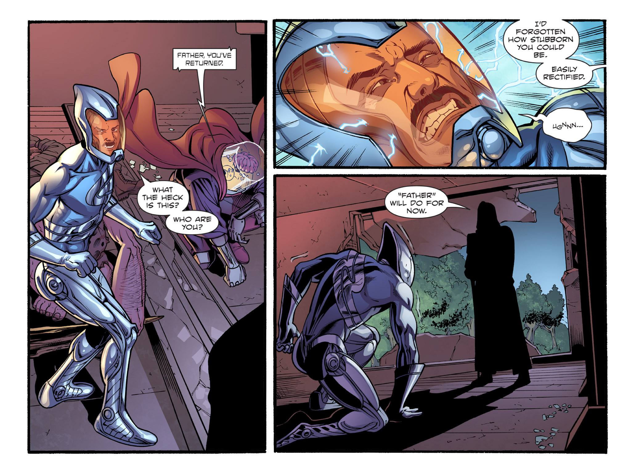 Read online Molly Danger: Digital comic -  Issue #4 - 129