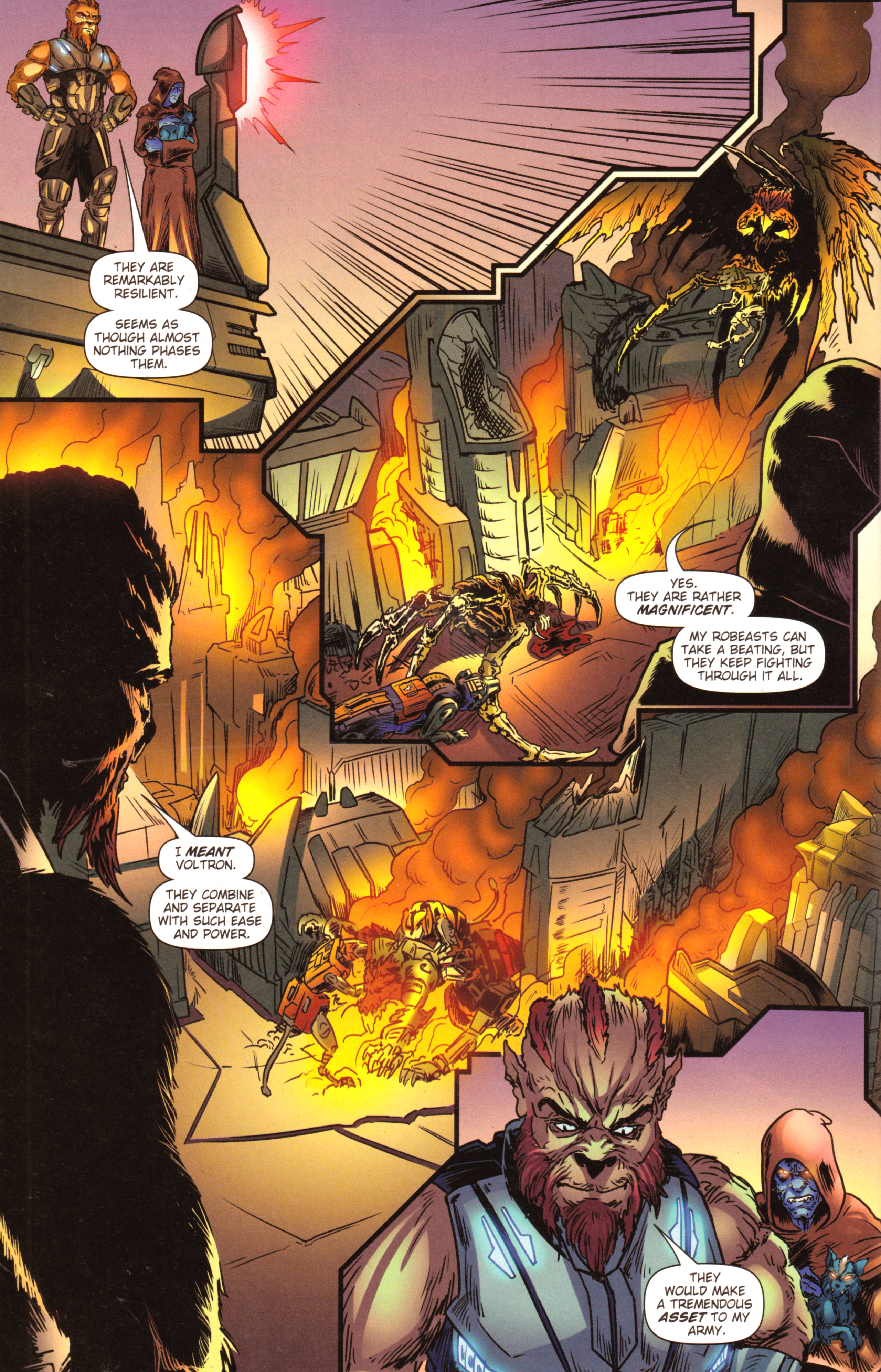 Read online Voltron: From the Ashes comic -  Issue #5 - 12