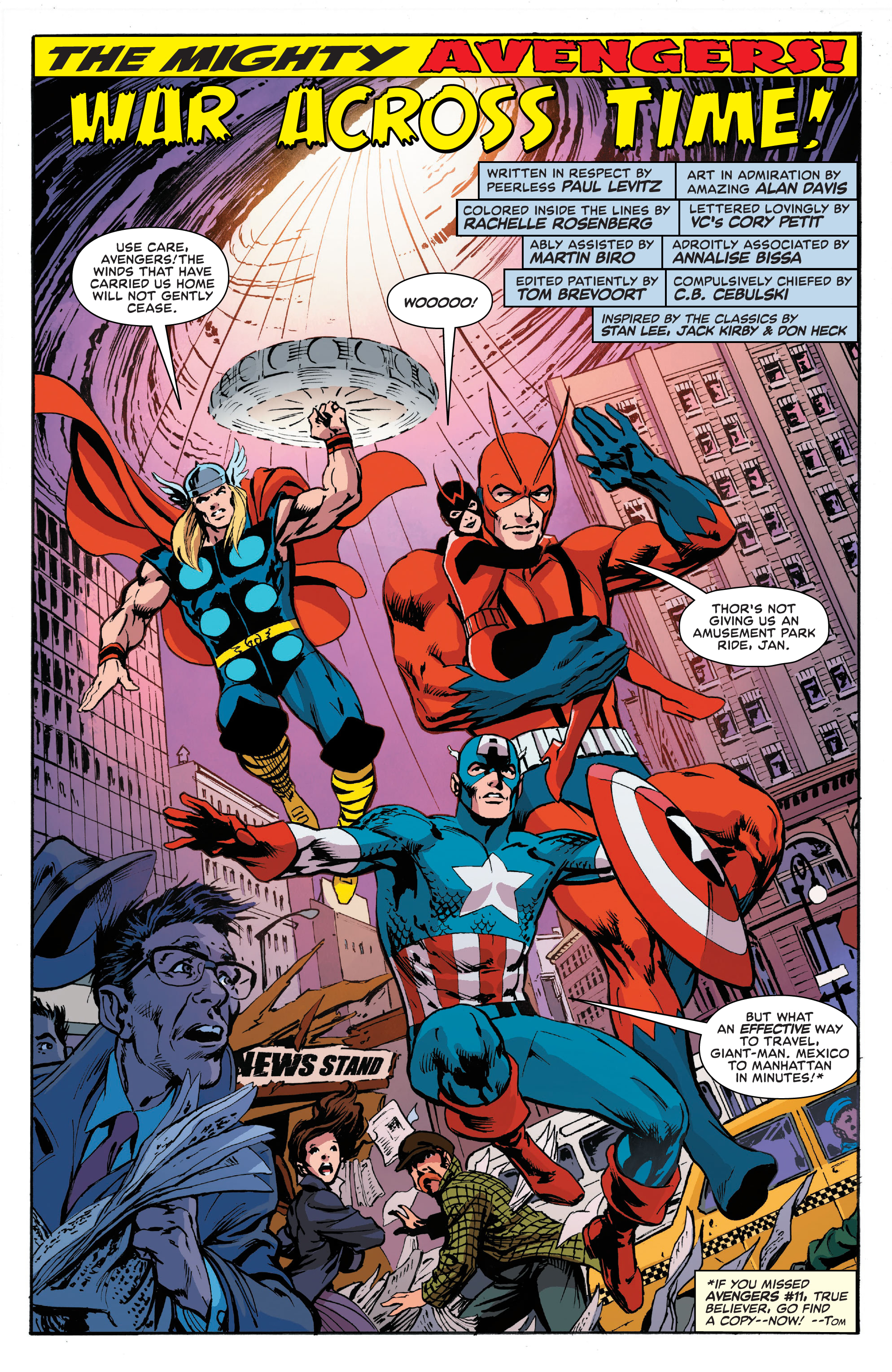 Read online Avengers: War Across Time comic -  Issue #1 - 2