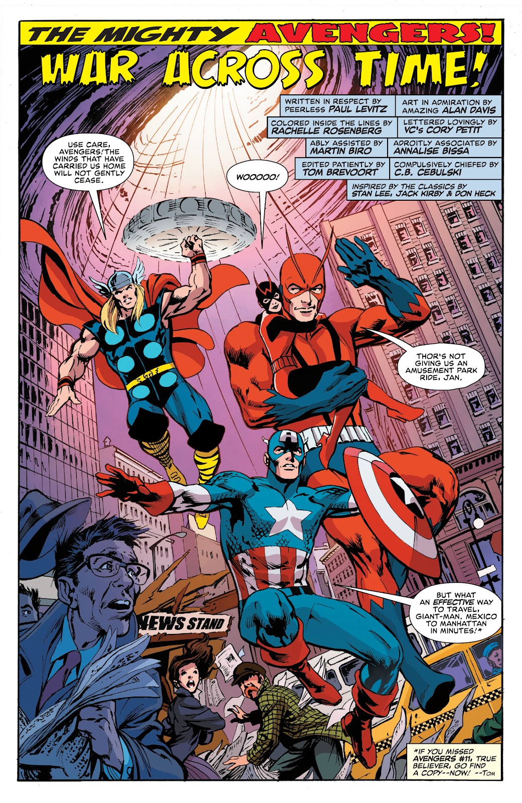 Avengers: War Across Time issue 1 - Page 2