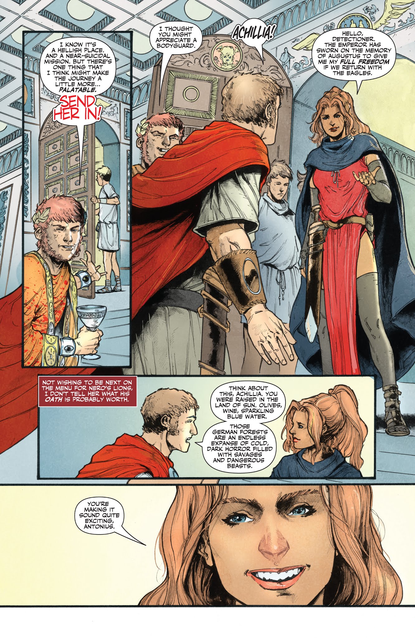 Read online Britannia: Lost Eagles of Rome comic -  Issue #1 - 14