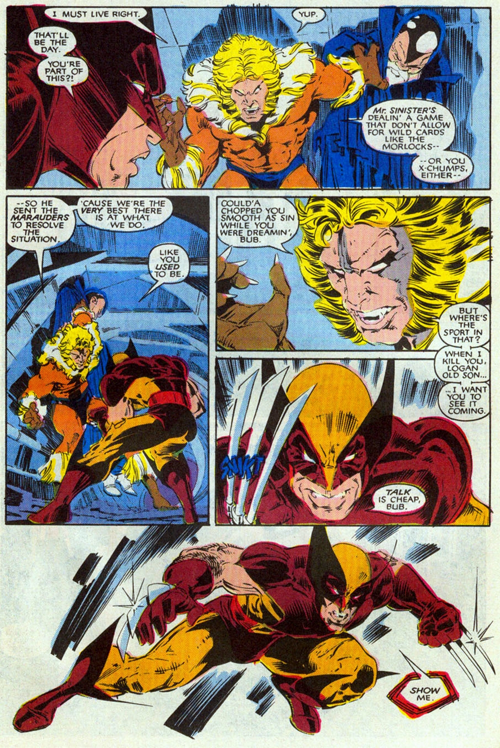 Read online Sabretooth Classic comic -  Issue #9 - 17