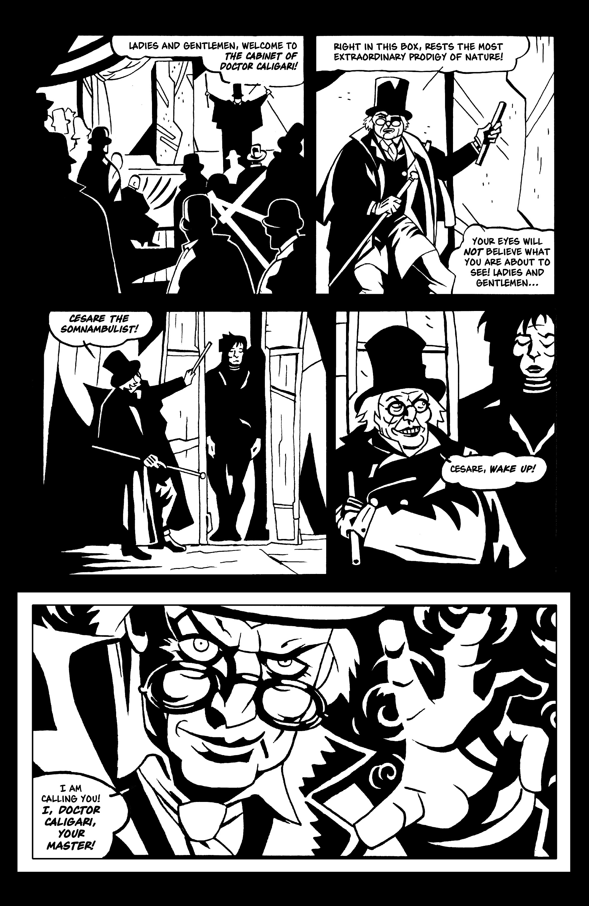 Read online The Cabinet of Doctor Caligari comic -  Issue #1 - 11