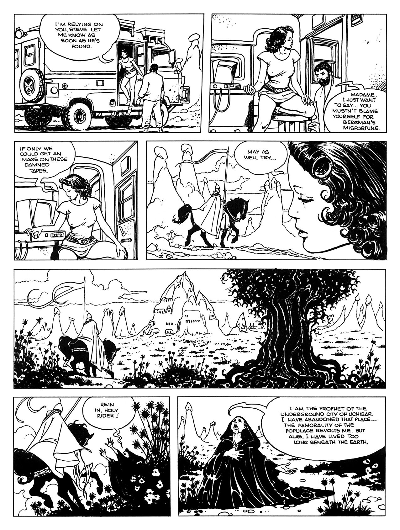 Read online Perchance to dream - The Indian adventures of Giuseppe Bergman comic -  Issue # TPB - 49