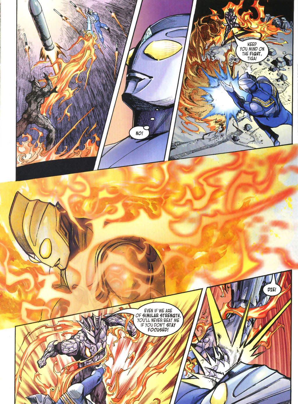 Read online Ultraman Tiga comic -  Issue #10 - 22