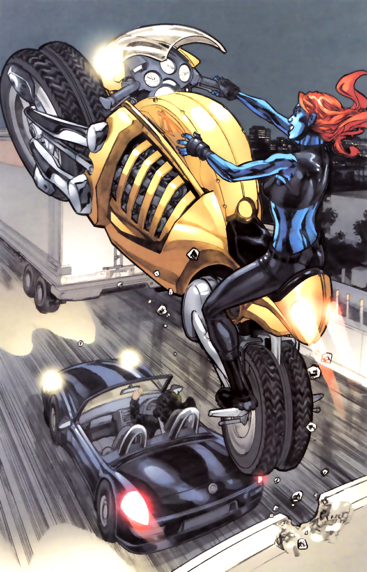 Read online Mystique Poster Book comic -  Issue # Full - 6