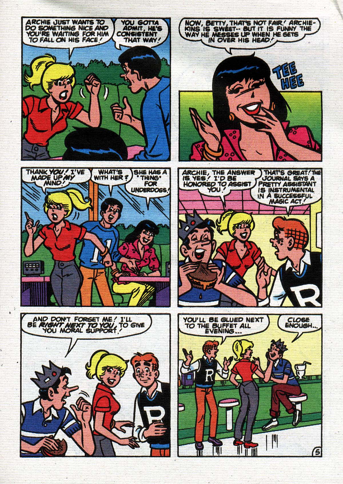 Read online Archie Digest Magazine comic -  Issue #136 - 37