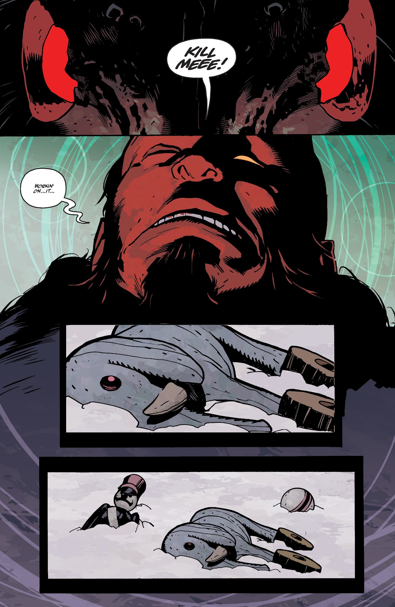 Read online Hellboy: Krampusnacht comic -  Issue # Full - 17