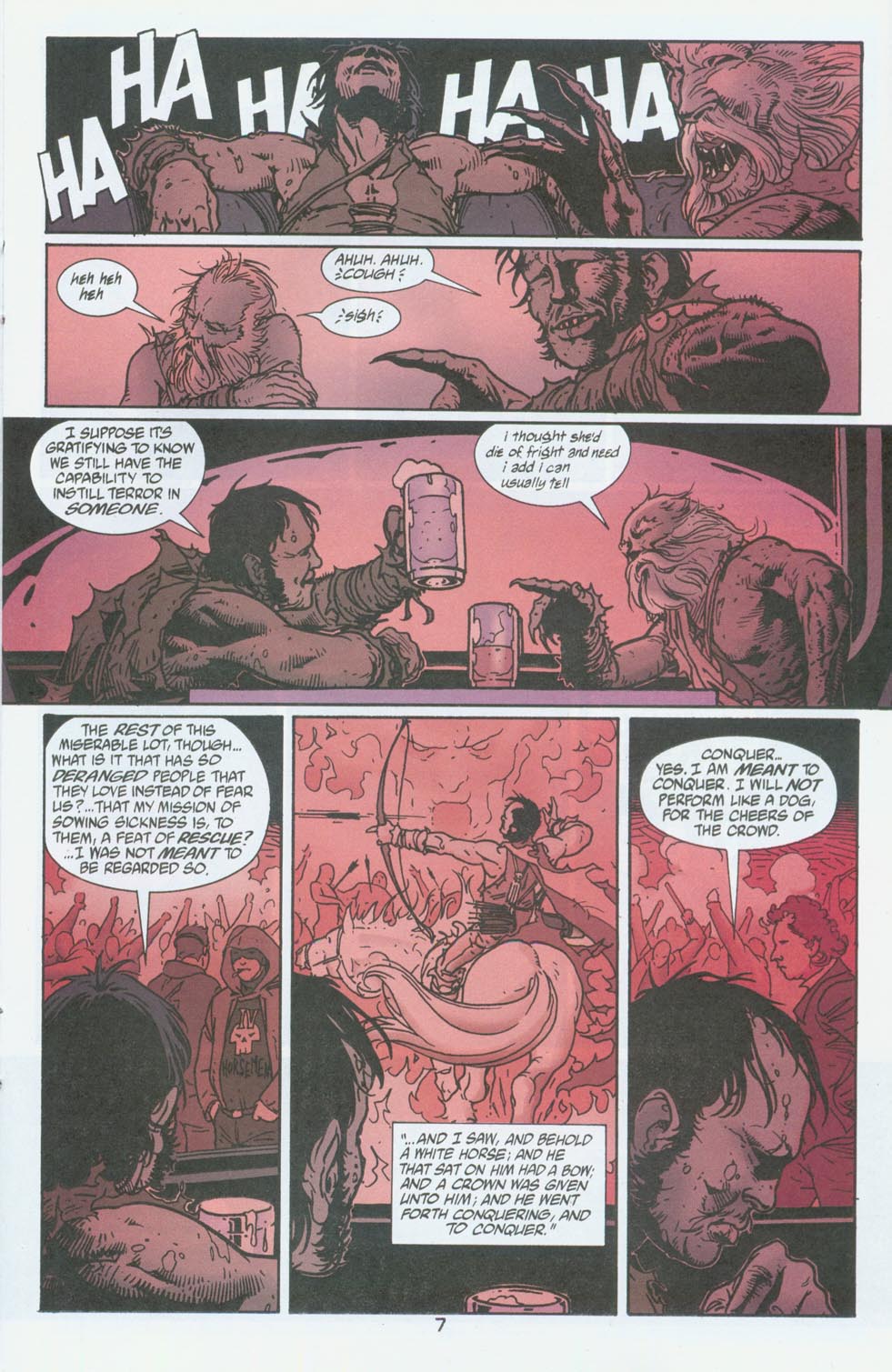 Read online Four Horsemen comic -  Issue #3 - 10